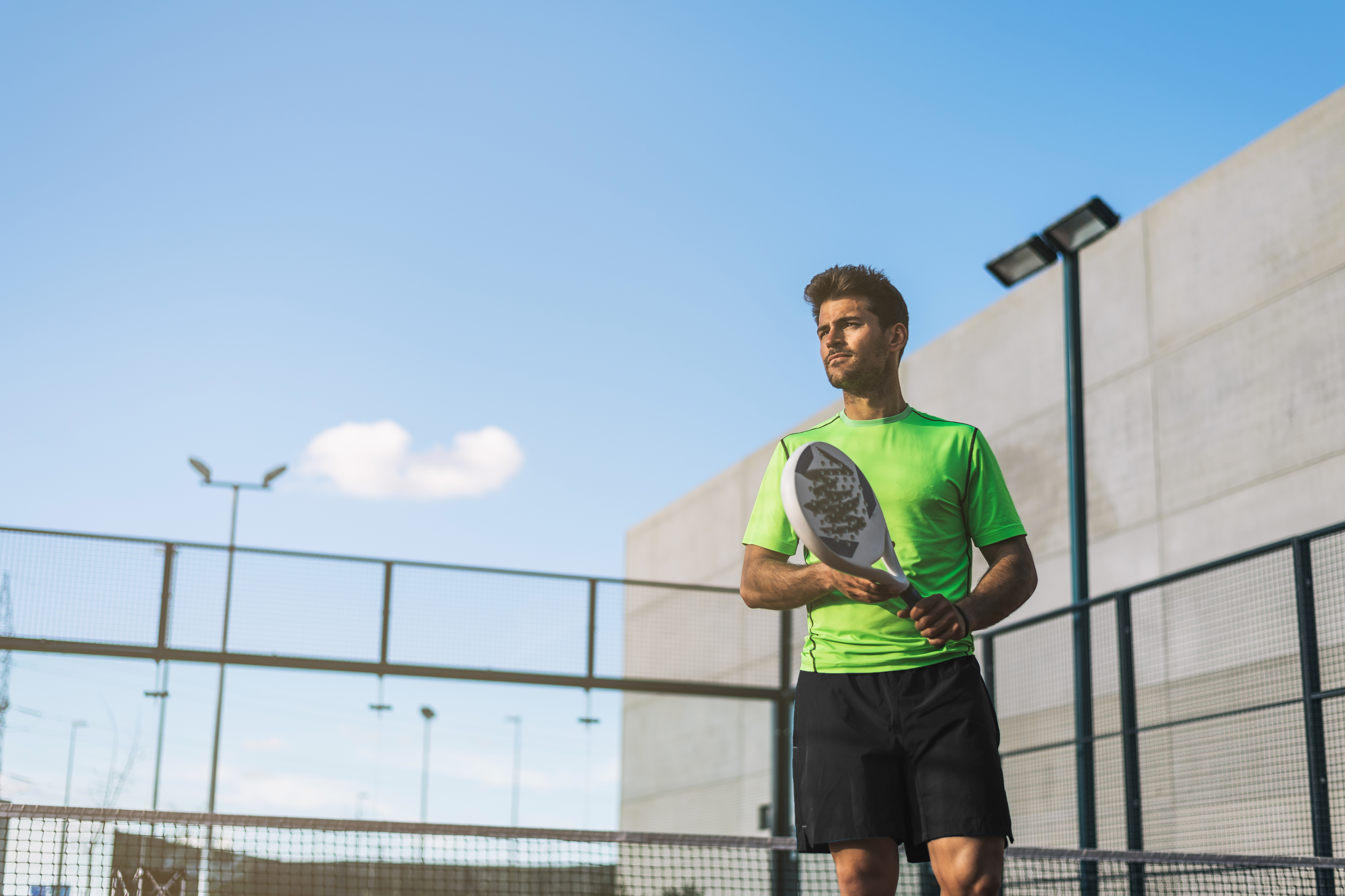 Padel player
